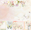 Ciao Bella 8"x 8" Paper Pad- 12 Double-sided papers- Blooming