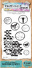 TEXT{ures} Beneath the Brambles Background Elements 4in x 8in Clear Stamp Set