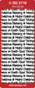 DD2719 Gold Christmas Text Stickers Peel Outline