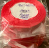25 yd Satin Ribbon 2/5"ROSE RED Approx. 25-yards