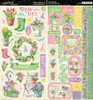 Graphic 45- Cardstock Sticker Set- Grow with Love