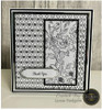 Jamie Rodgers Crafts - Mini Hearts 8" x 8" Stencil