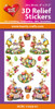 Hearty Crafts- 3D Relief Stickers- Easter