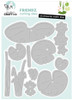 Studio Light - CCL Cutting Die Water Lilies Friendz 16 Pieces