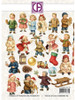 Creatief Art - Creative Cut Outs -All About Christmas- 23 Pieces