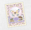 Paper Rose Petals & Pansies 6x8" Quick Cards Die Cuts 36430