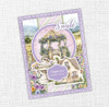 Paper Rose Petals & Pansies 6x8" Quick Cards Die Cuts 36430