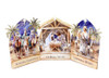 Katy Sue Nativity Scenes Pop Up Card Making Kit -- 12 Die Cut Cards