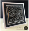 Jamie Rodgers Crafts Floral Square Tile Die Set