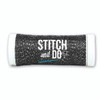 Stitch and Do Embroidery Sparkles Thread 120 m Roll- Black SDCDS18