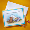 Spellbinders House Mouse Cling Rubber Stamp - Bundle of Joy