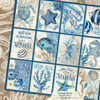 Graphic 45 Ocean Blue — Keepsake Kit with Exclusive Metal Die-Set