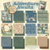 Graphic 45 Adventure Awaits 12×12 Collection Pack