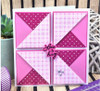 Hunkydory Crafts Mat & Layer Paper Pads - Pink Tones - Stunning Silver