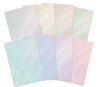 Hunkydory Crafts Rainbow Finish - A Touch of Colour Foiled Edge-to-Edge Cardstock