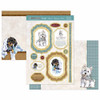 Hunkydory It's a Dog's Life- Dachshund & West Highland White Terrier Luxury 3-Piece Topper Set DOG907