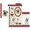 Hunkydory It's a Dog's Life- French Bulldog & Pug Luxury 3-Piece Topper Set