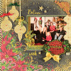 HOTP Dazzles HOTP2838 Christmas Wonder GOLD Scrapbooking Stickers