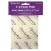 Hunkydory Foam Pads 1mm Deep 24x24mm 20 Foam Squares