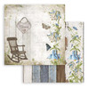 Stamperia Extra Small Paper Pad 6X6 10PK Garden House
