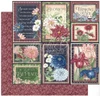 Graphic 45- Blossom 12x12 paper- 2 pk- Delight