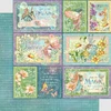 Graphic 45- Fairie Wings 12x12 paper- 2 pk- Rainbow Sparkle