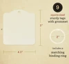Graphic 45 Staples- Square Ivory Tag Album