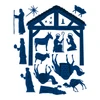 Tattered Lace Nativity Scene 19-die set