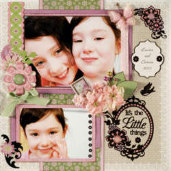 HOTP 3-D 8065 KINDRED SPIRITS Papier Tole Paper