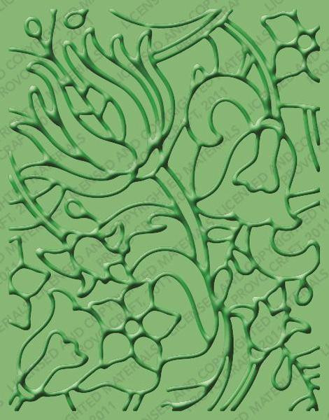 CUTTLEBUG SUMMER Embossing Folder Set of 4 2001315 Pretty ALL-PATTERNS