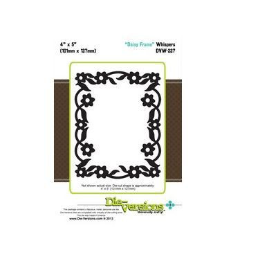 Die-Versions DVW-227 DAISY FRAME Cutting Die
