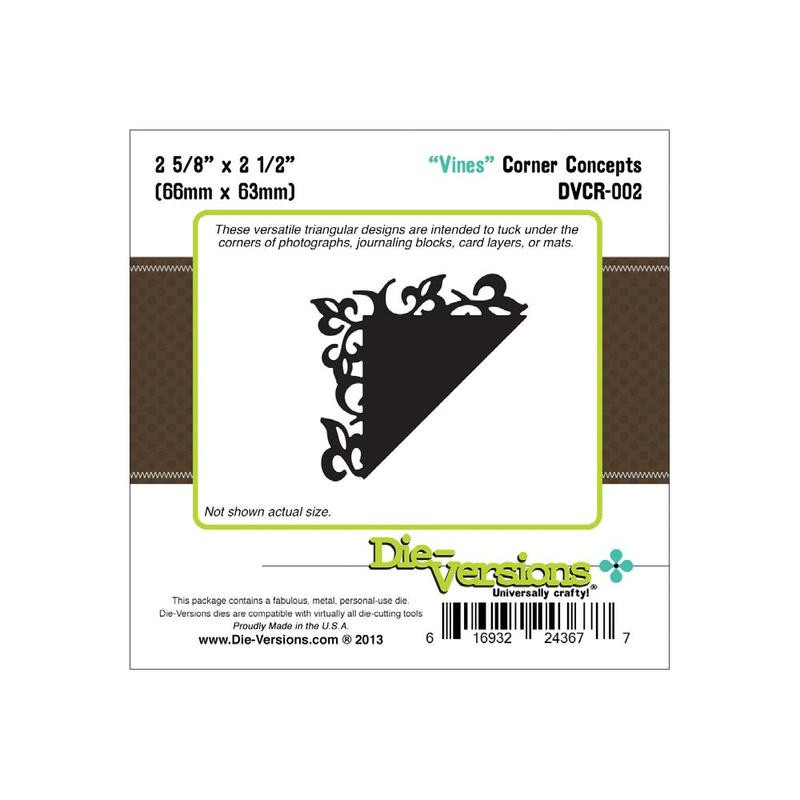 Die-Versions DVCR-002 VINES CORNER CONCEPTS Cutting Die