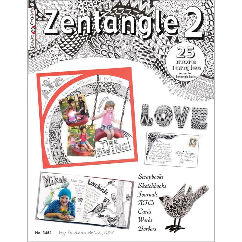 Zentangle 2 Book 40 More Tangles Drawing Inspiration Ideas Instruction