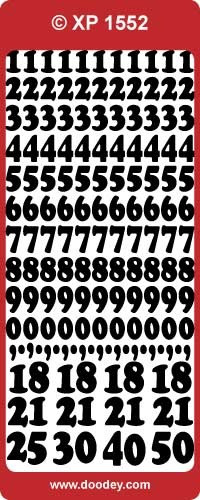 Numbers Holographic Greeting Silver Gold Sky Blue Purple Pink Letter Stickers Set Peel