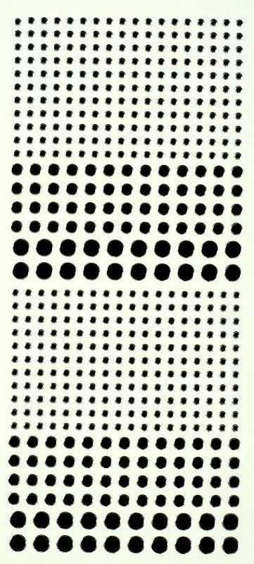 HOTP Dazzles N2458 Brown Jewel Outline Peel Stickers