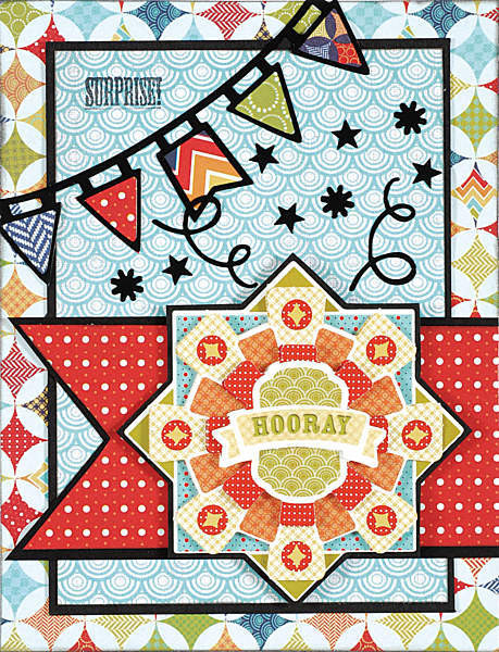 HOTP 3-D Papier Tole 8040 HAPPY DAYS Die-Cut Paper Decoupage