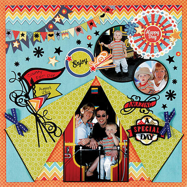 HOTP 3-D Papier Tole 8040 HAPPY DAYS Die-Cut Paper Decoupage