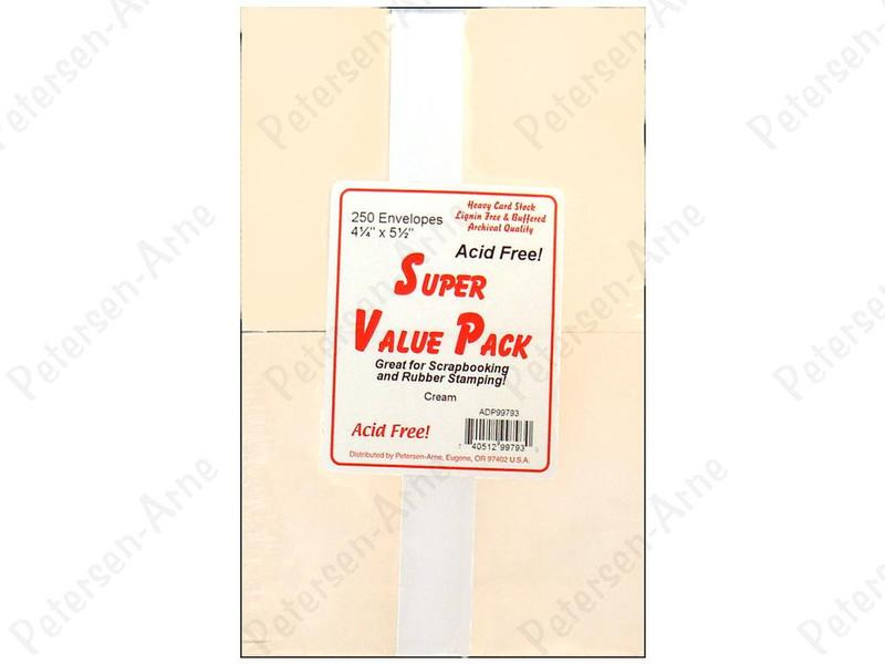 250 Cream A2 Envelopes for Cards 5.5x4.25 Cards Super Value Pack