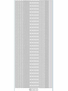 Starform CIRCLE BORDERS 1167 GOLD Peel Stickers