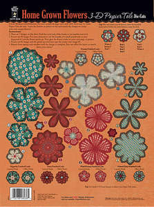 HOTP 3-D Papier Tole 8036 HOME GROWN FLOWERS Die-Cut Paper Decoupage