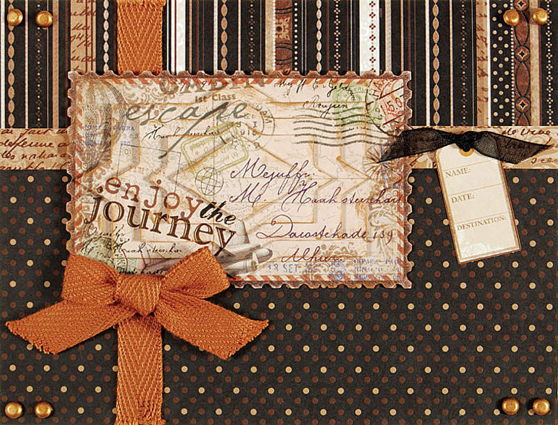 HOTP 3-D Papier Tole 8026 VINTAGE JOURNEYS  Die-Cut Paper Decoupage