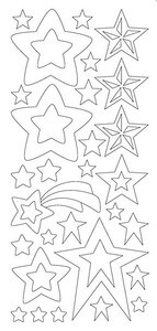 HOTP Dazzles Double-Stick Star Stickers 1614