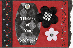 HOTP Dazzles N1559 Silver Jewel Outline Peel Sticker