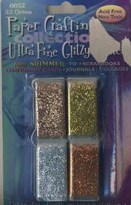 Glitzy Glitter 32gms Bronze Gold Silver Copper Ultrafine AF