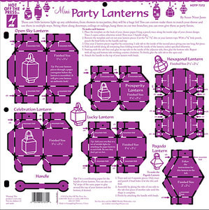 HOTP Tempalte 7372 Mini Party Lanterns 12x12