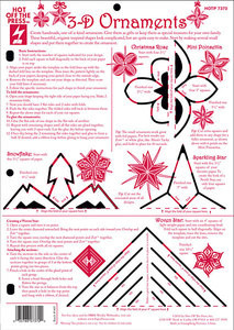 HOTP Template 7370 3-D Ornaments