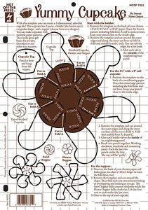HOTP Template 7351 8.5x11 Yummy Cupcake (Smaller Temp)