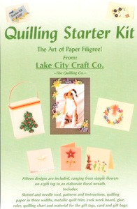 QUILLING STARTER KIT Lake City Craft Stotted & Needle
