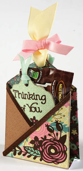 HOTP Double Pocket Cards 4 Die-Cut Cards & 4 Envelopes Card Blanks