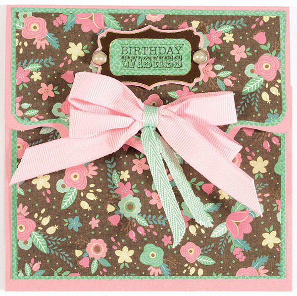 HOTP Pull Up Card 5 Die-Cut Cards & 4 Envelopes Card Blanks